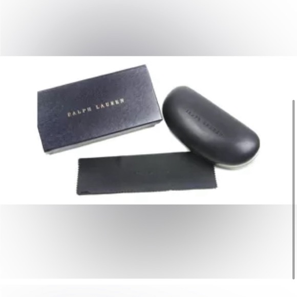 Beautiful Blue Spotted Ralph Lauren Sunglasses - Picture 2 of 4